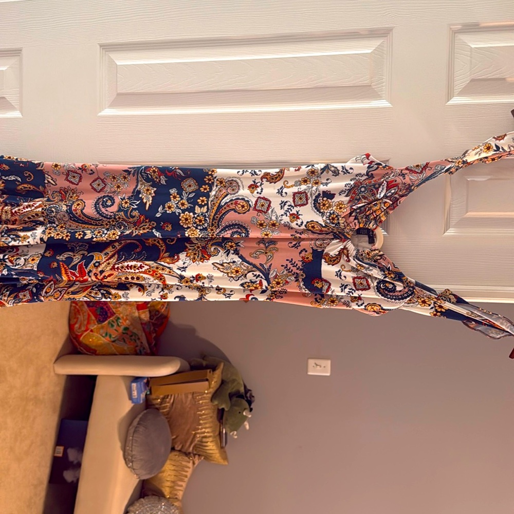 Studio F beautiful floral maxi dress